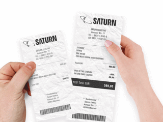 The Saturn Man-Receipt